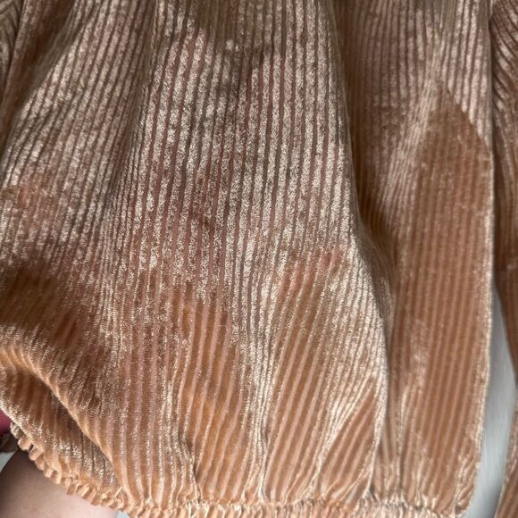 FREE PEOPLE ASPEN NIGHTS VELVET TOP - Picture 5 of 8